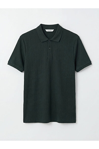 LC Waikiki Green Polo Neck Men's T-Shirt