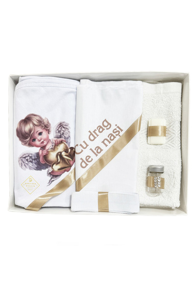 Gardinea Domain Trusou ingeras realist botez Gardinea Domain® 6 piese, in cut...