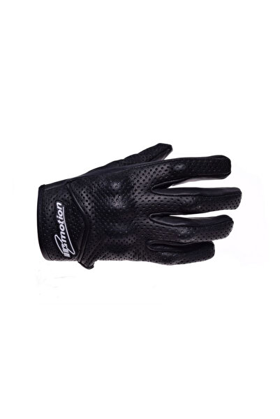 İnmotion Manusi moto scurte cu protectii, culoare negru, Cold Resist, marime L