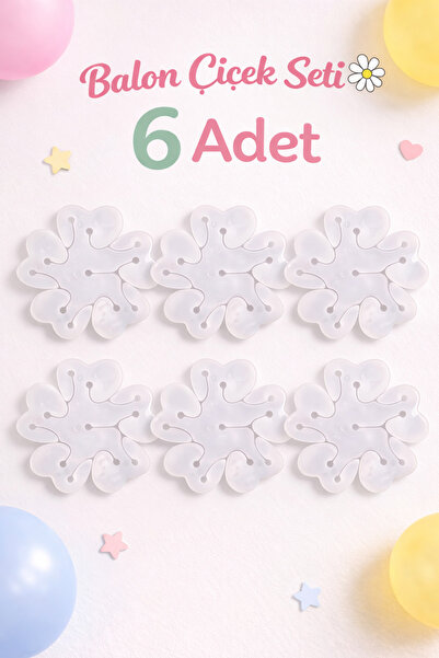 HAPPYLOOPPARTY Balon Çiçek Papatya Yapma Aparatı Parti ve Süsleme İçin Pratik...
