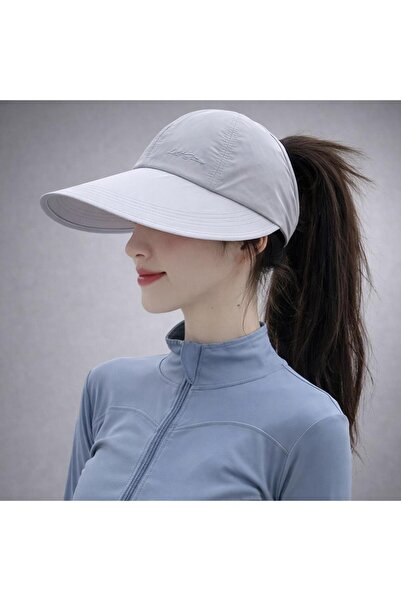 valkyrie Дамска шапка с козирка, с отвор за конска опашка, широкопола лятна ш...