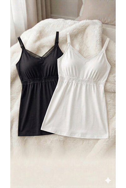 Dagi Βαμβακερό εσώρουχο εγκυμοσύνης και θηλασμού - Σετ 2 τεμαχίων ασπρόμαυρα ...