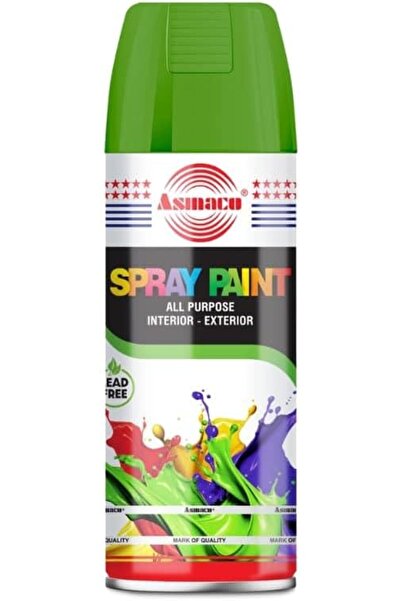 Asmaco Spray Paint - Jade Green - 400 Ml - Set of 01
