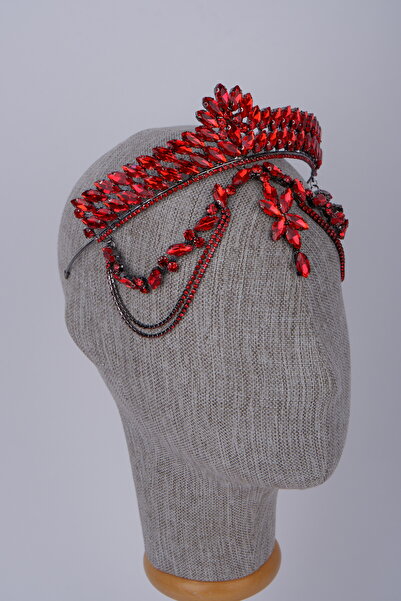 Hayalperest boncuk إكسسوار زي حفلة الهينا الليلية بتصميم تاج العروس مرصع بالك...