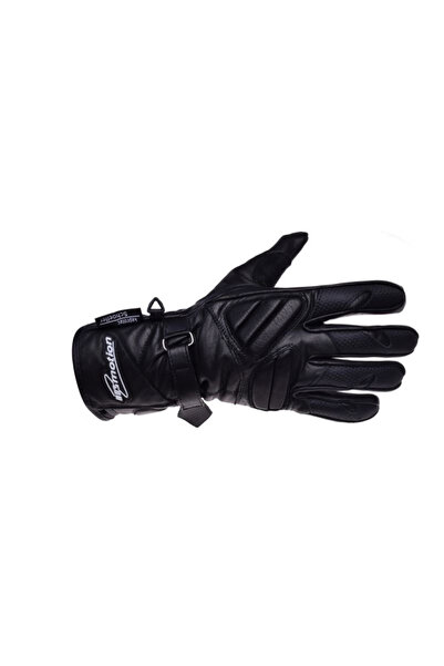 İnmotion Manusi moto piele lungi, WM, culoare negru, marime S