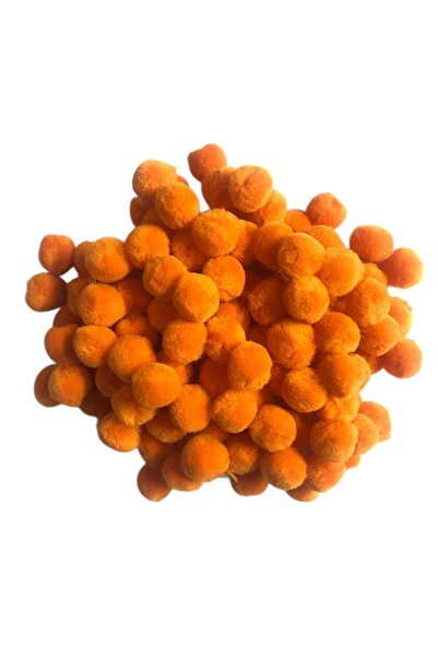 Pufypompom كرات بوم بوم قطيفة بحجم 2 سم، 100 قطعة (عبوة) - للحرف اليدوية والم...