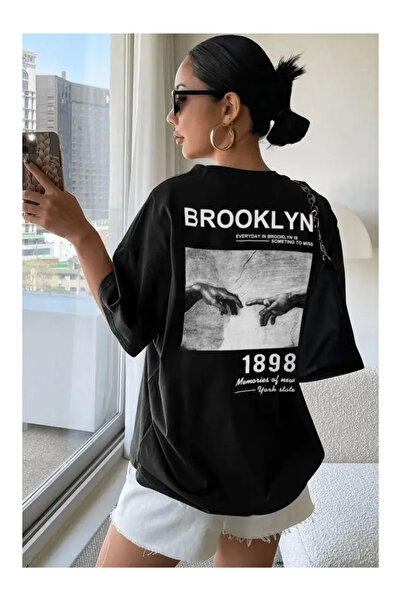 Pink Sky Tricou oversize 100% bumbac unisex, potrivire confortabilă, tendință...