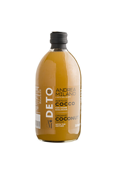Andrea Milano DETO BIO Organic Unfiltered Coconut Vinegar 500ml