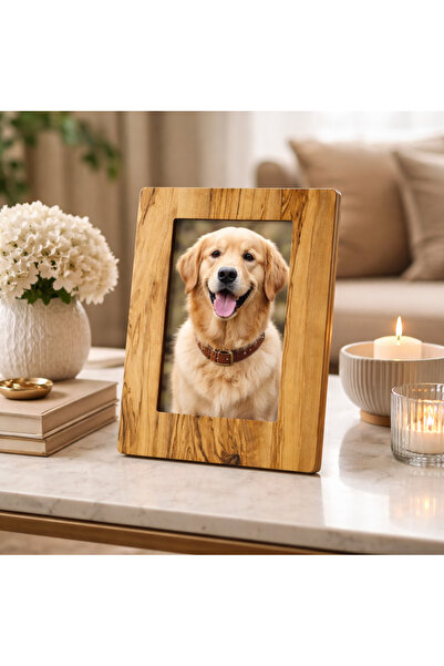 egedeneve إطار صور على شكل شجرة زيتون - للاستخدام الأفقي والعمودي