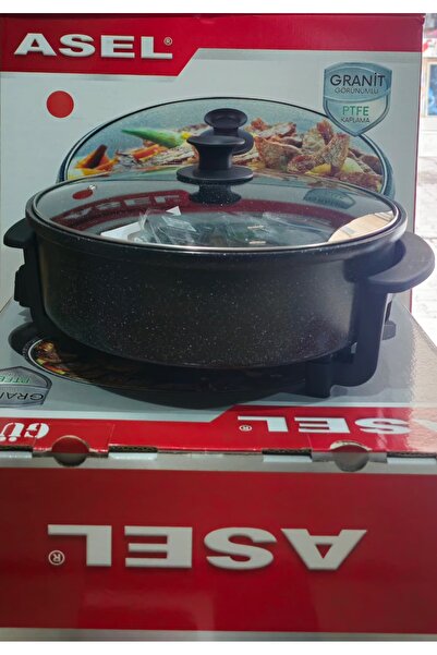 Asel Mini Elektirkli Güveç Pizzamatik Tenceresi 35 cm