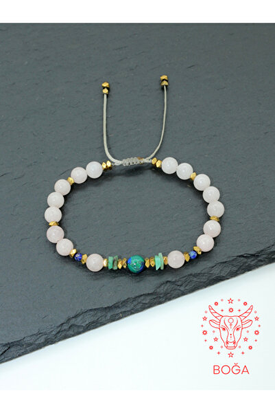 Yelda's Certified Aa+Azurite-Malachite, Emerald, Pink Quartz, Lapis, and Gold...