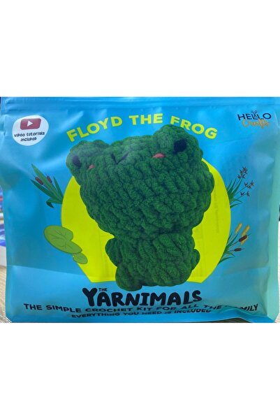 nazfrsz yeni başlayanlar için kurbağa örgüseti / floyd the frog