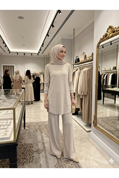 FASİON 1. Sınıf Pike Kumaş Alt Üst Takımm-Tripen