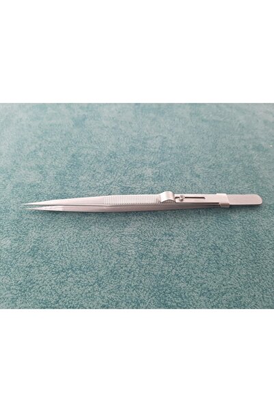 bir sürü eşya pak market Locking Pointed Fine Tip Repairer Tweezers Precision...
