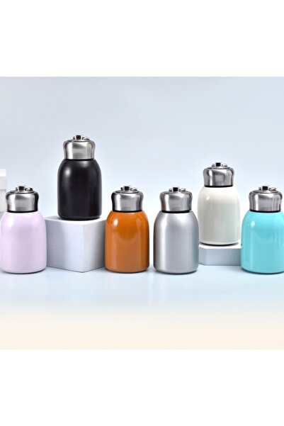 Generico Small Stainless Steel Double Insulated Flask Thermal Drink Bottle Th...
