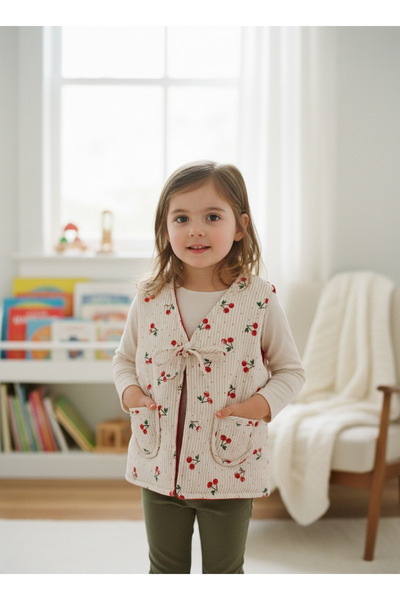 Pufiko Kids Cherry Girl's Vest