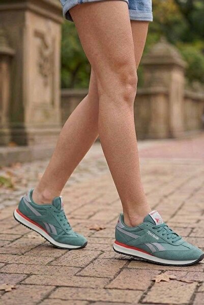 Reebok Women's Green Sneakers - Retro Running and Walking Sneaker