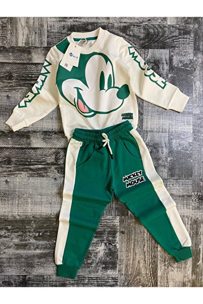 YARENKİDS Детски анцуг комплект, овърсайз, свободна кройка, двулицев, с щампа