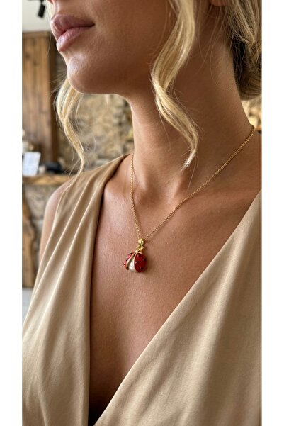 İNN JEWELLERY قلادة من الفولاذ 316 L مقاومة للصدأ ومضادة للحساسية مع شكل الخن...