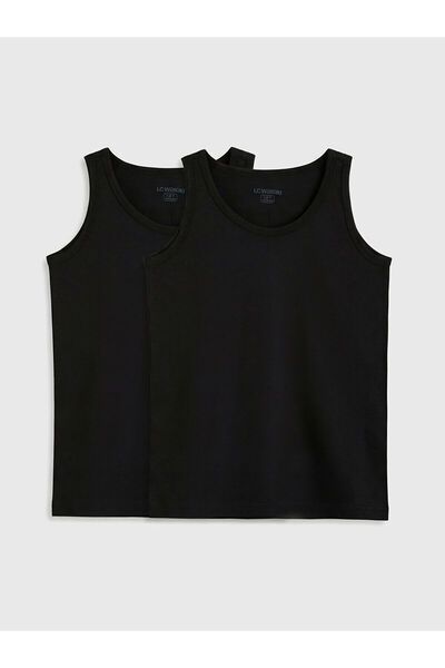 LC Waikiki Peak New Season Crew Neck Boys' Undershirt 2-Pack