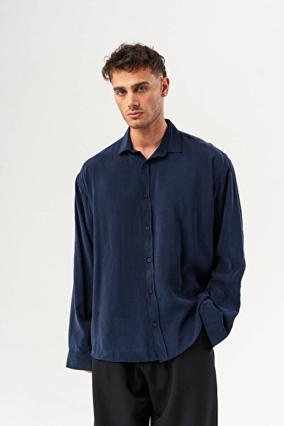 go gang own Μακρυμάνικο πουκάμισο από ύφασμα Drift Modal Oversize