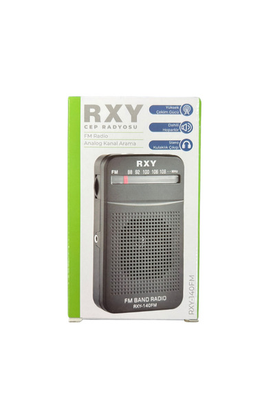 ÖZDOĞU TİCARET Radyo Pilli Küçük Cep Radyosu Fm Mini Radyo Cep Tipi Taşınabil...