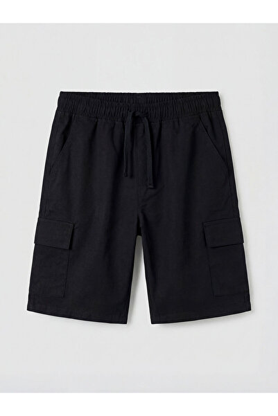 LC Waikiki Boys' Cargo Shorts with Elastic Waist