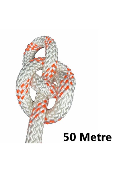Cantayurdu Orca 14mm 50 Metre Statik İskota Halat HT Polyester EN1891 TypeB