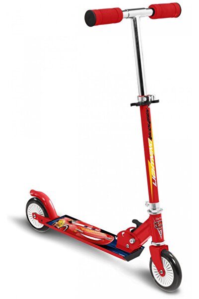 STAMP Disney Cars foldable scooter, with 2 wheels, adjustable handlebar, anti...