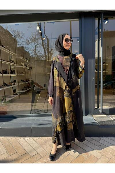 MissWhence V3350 Stitch Detail Women's Dress Black