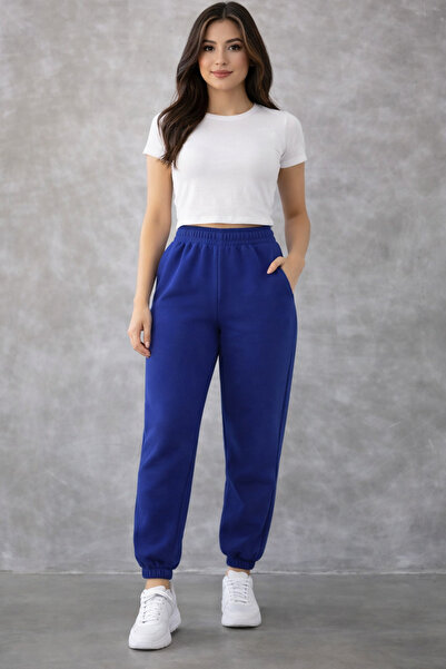 Trend Mixs Women's Jogger Sweatpants High Waist Elastic Comfortable Fit Casua...