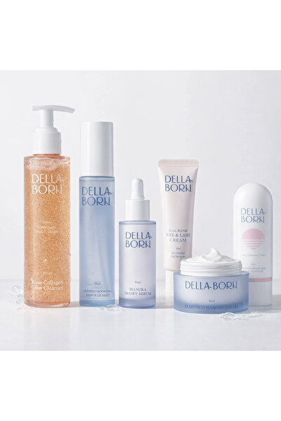 DELLA BORN Πλήρες Κορεάτικο Σετ Περιποίησης με Κολλαγόνο |   Καθημερινή Ρουτί...