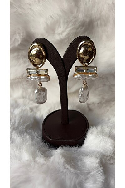Stelle Jewelry Pearl Dangle Earrings