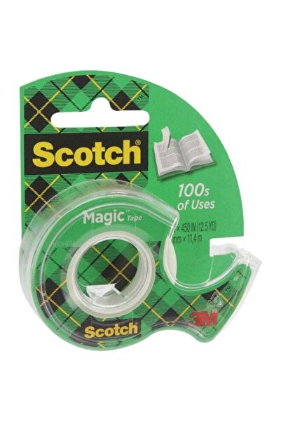 AZOZ MERCHLY Scotch Magic Tape Matte Finish 1/2" X 450" Clear