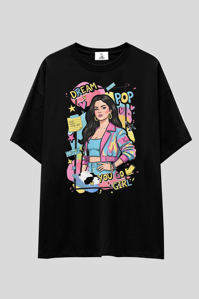 UmbraWear Selena Gomez Pop Art majica | Unisex 100% pamuk, majica sa prilagođ...