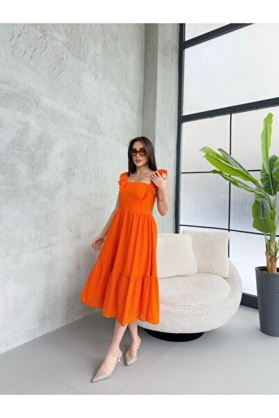 Marjinal Women's New Season Brode Ella Dress