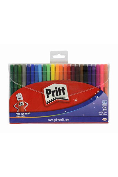 Pritt Felt Tip Pen Set 24 Colors