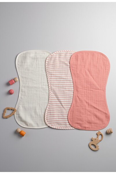 Bondberro Mother Baby 4 Layer Muslin Shoulder Cover (Coral)