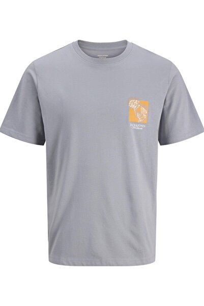 Jack & Jones Ανδρικό μπλουζάκι Originals με στάμπα στο στήθος, κοντό μανίκι κ...