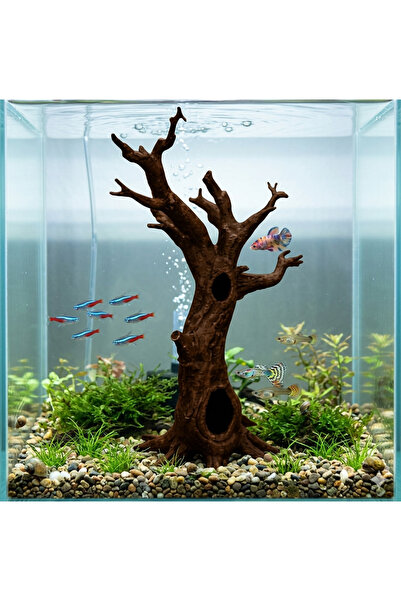 barsdepo Akvaryum Dekoratif Ağaç – Dekoratif Balık Saklanma Alanı