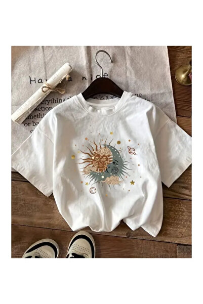 Pink Sky Oversize t-shirt 100% cotton unisex comfortable fit trend new season