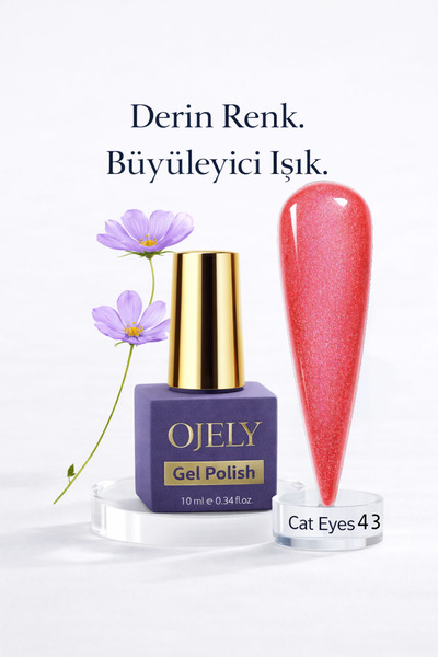 OJELY Cat Eyes Kalıcı Jel Oje