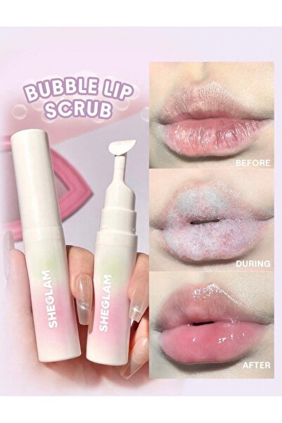 SHEGLAM Bubble Buff Dudak Peelingi-Pürüzsüzleştirici&Ölü Deri Arındırıcı Besl...