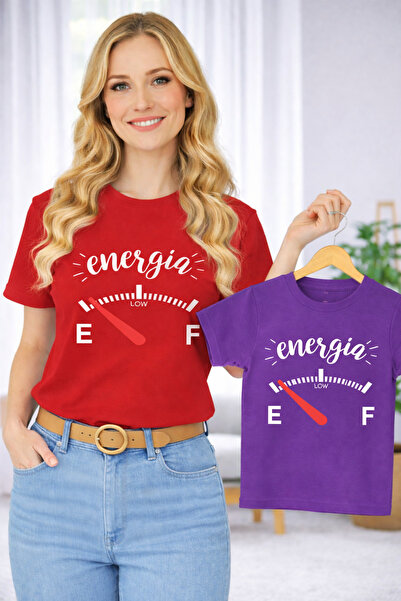 VODEXA Majka Unisex Dječja Kombinacija Oversize T-Shirt Majica za Dvoje MATER...