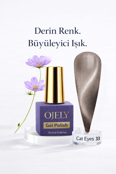 OJELY Cat Eyes Kalıcı Jel Oje
