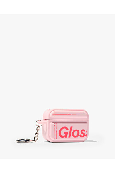 Glossier حقيبة سماعات الأذن الجميلة، حافظة لسماعات الأيربودز