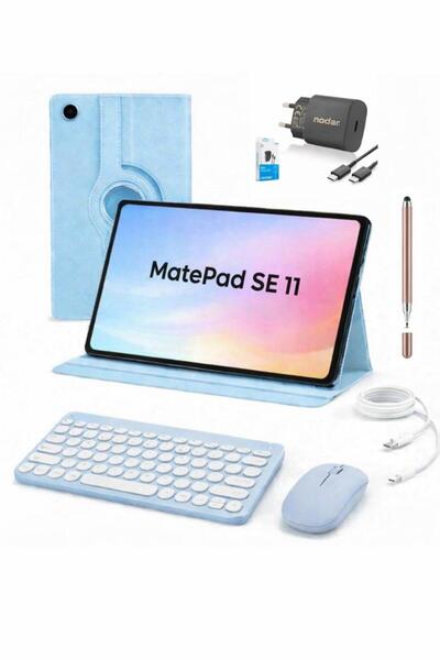 Huawei Matepad Se 11" 6GB 128GB WİFİ TABLET+KILIF+KLAVYE+MOUSE+ŞARJ BAŞLIĞI (...