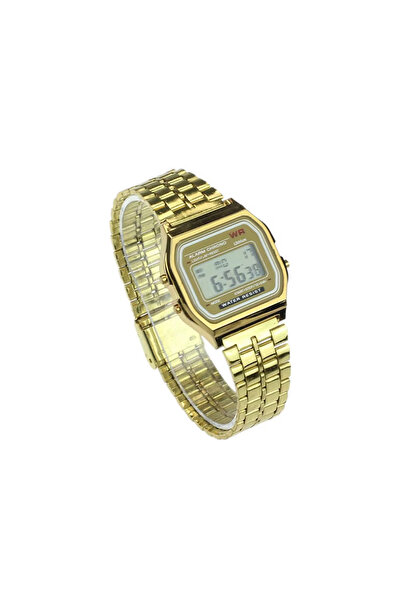 Toz Vintage Cevira Gold Cord Digital Classic Unisex Vintage Retro Watch