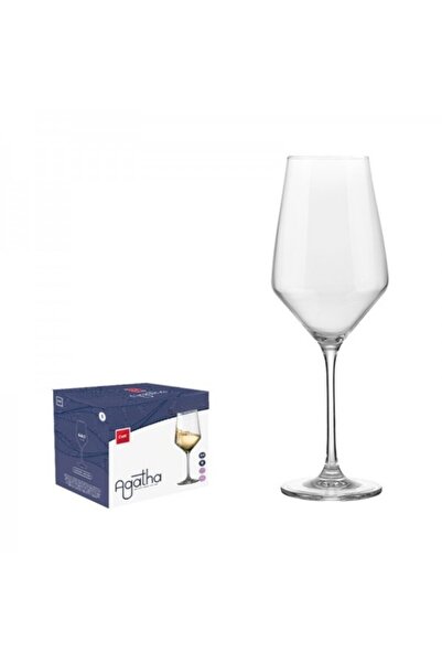 COK Set of 6 stemmed glasses for white wine, Agatha, 440 ml