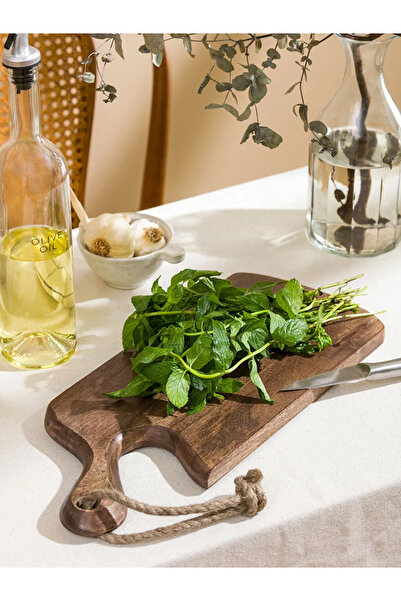 LC Waikiki Lcw Home Brown Wooden Presentation-Cutting Board 44 cm